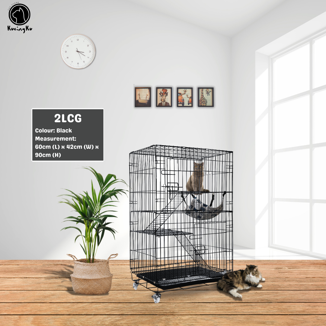 2 Tier Cat Cage