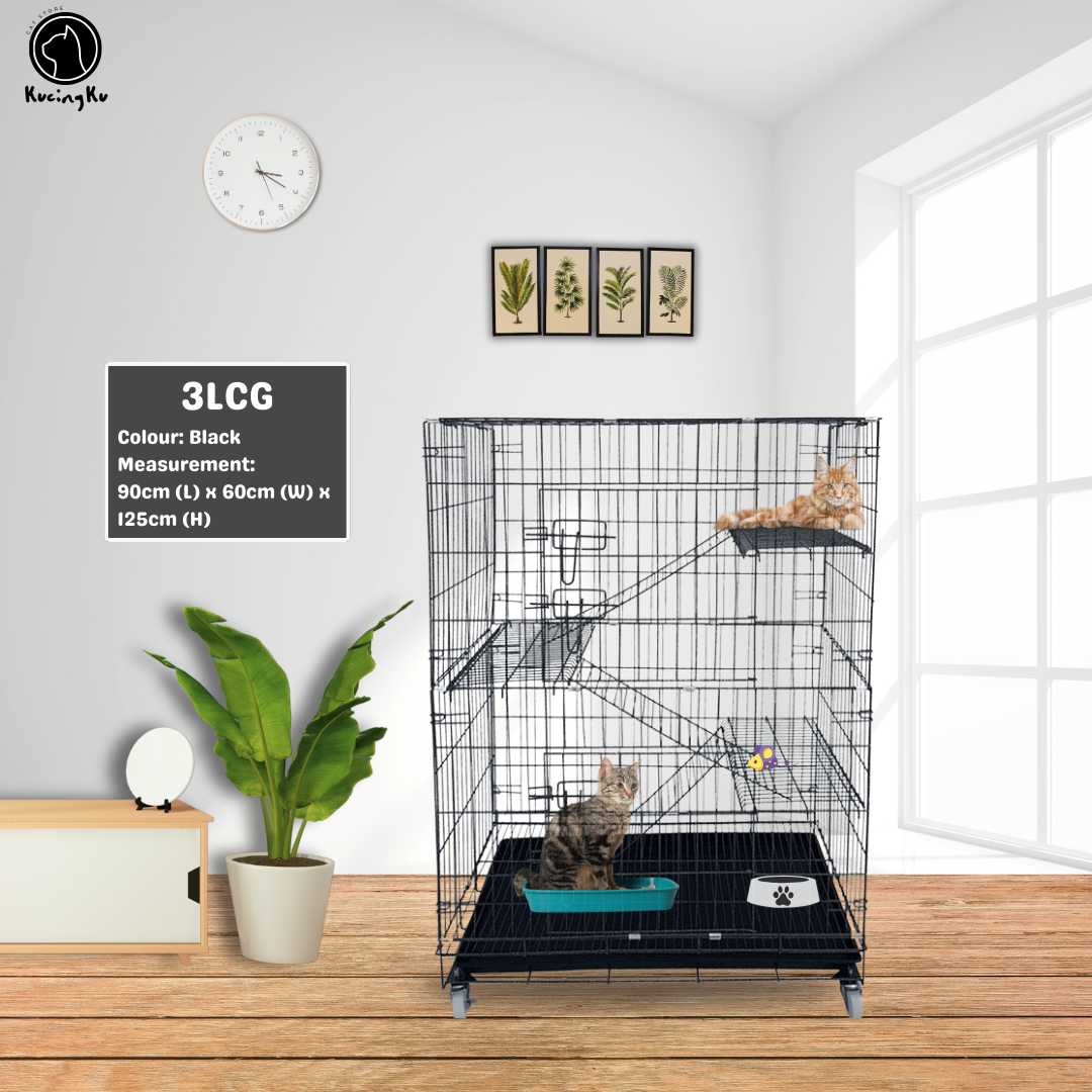 3 Tier Cat Cage