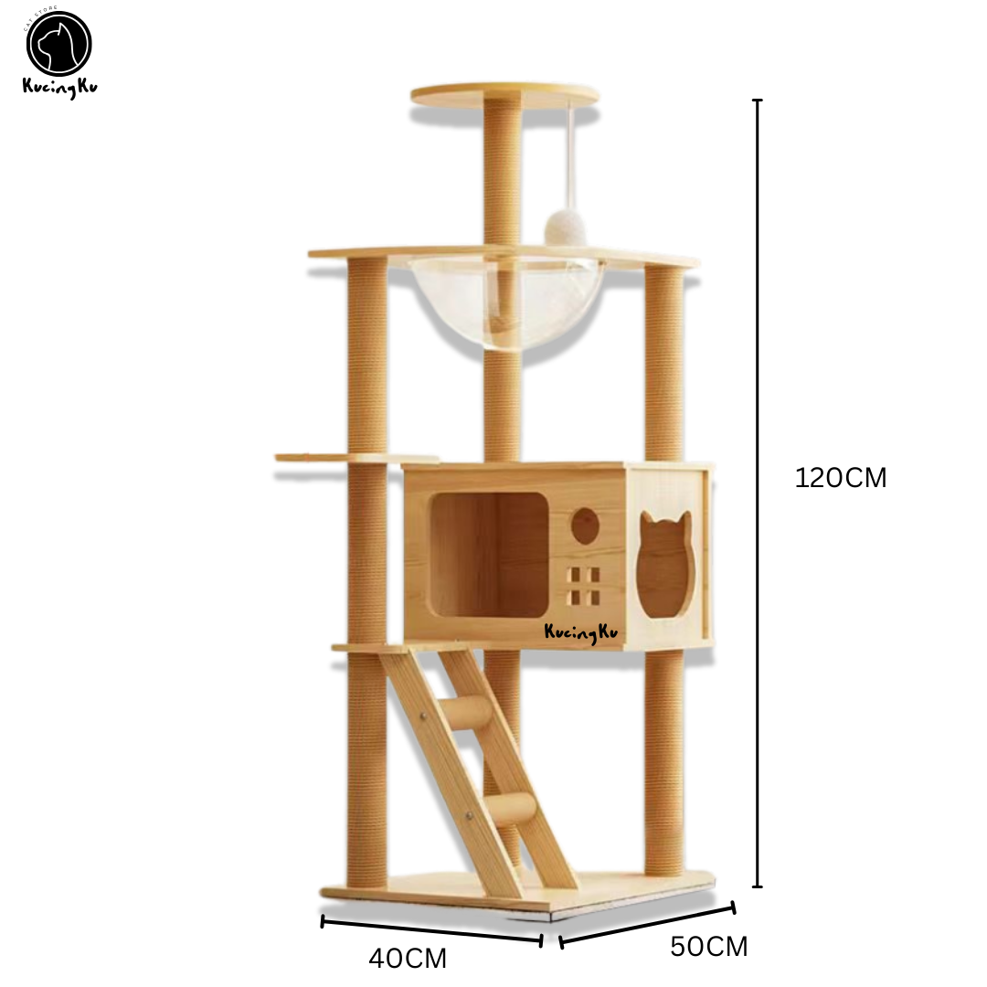 Multifunction Cat Tree 120cm