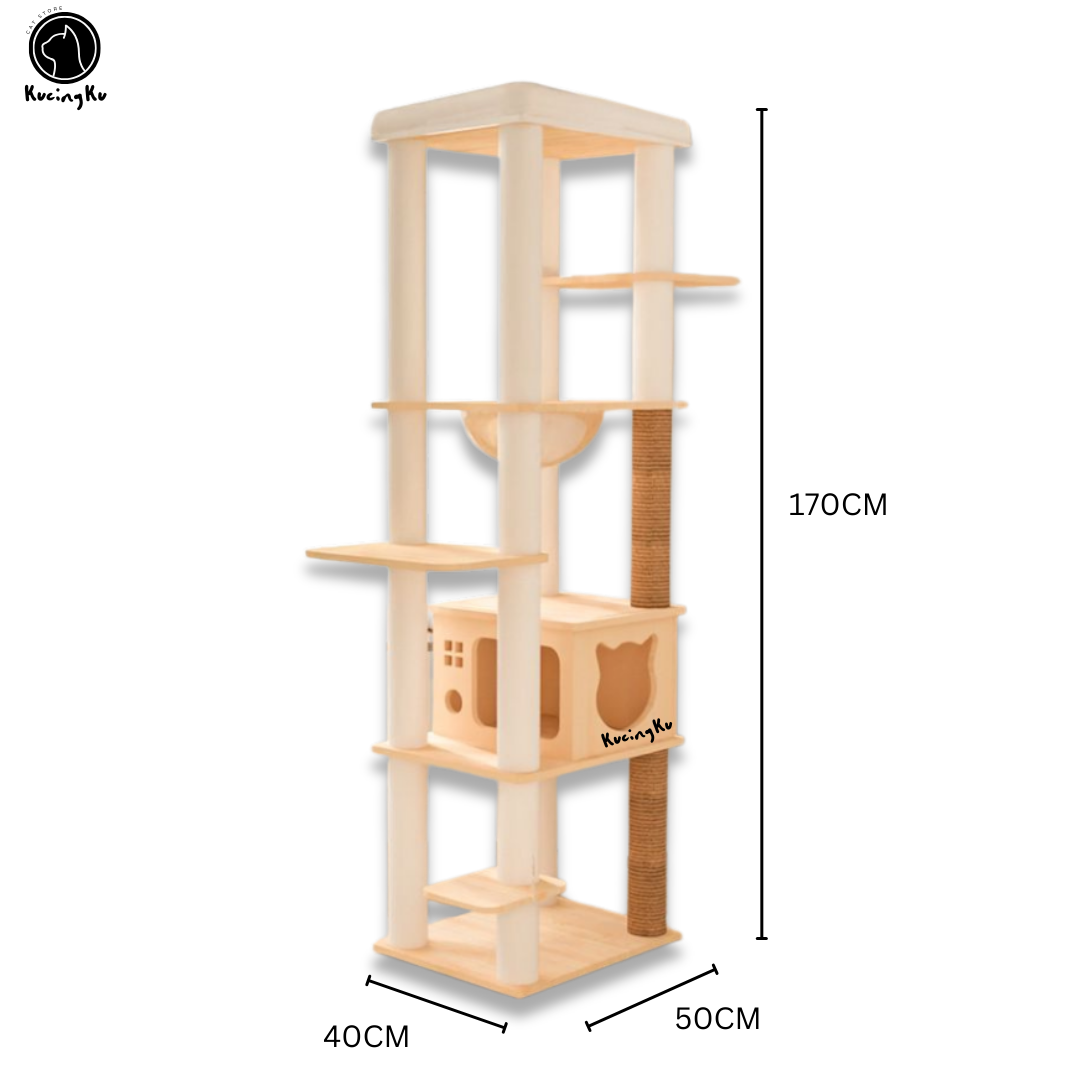 Multifunctional Cat Tree 170cm