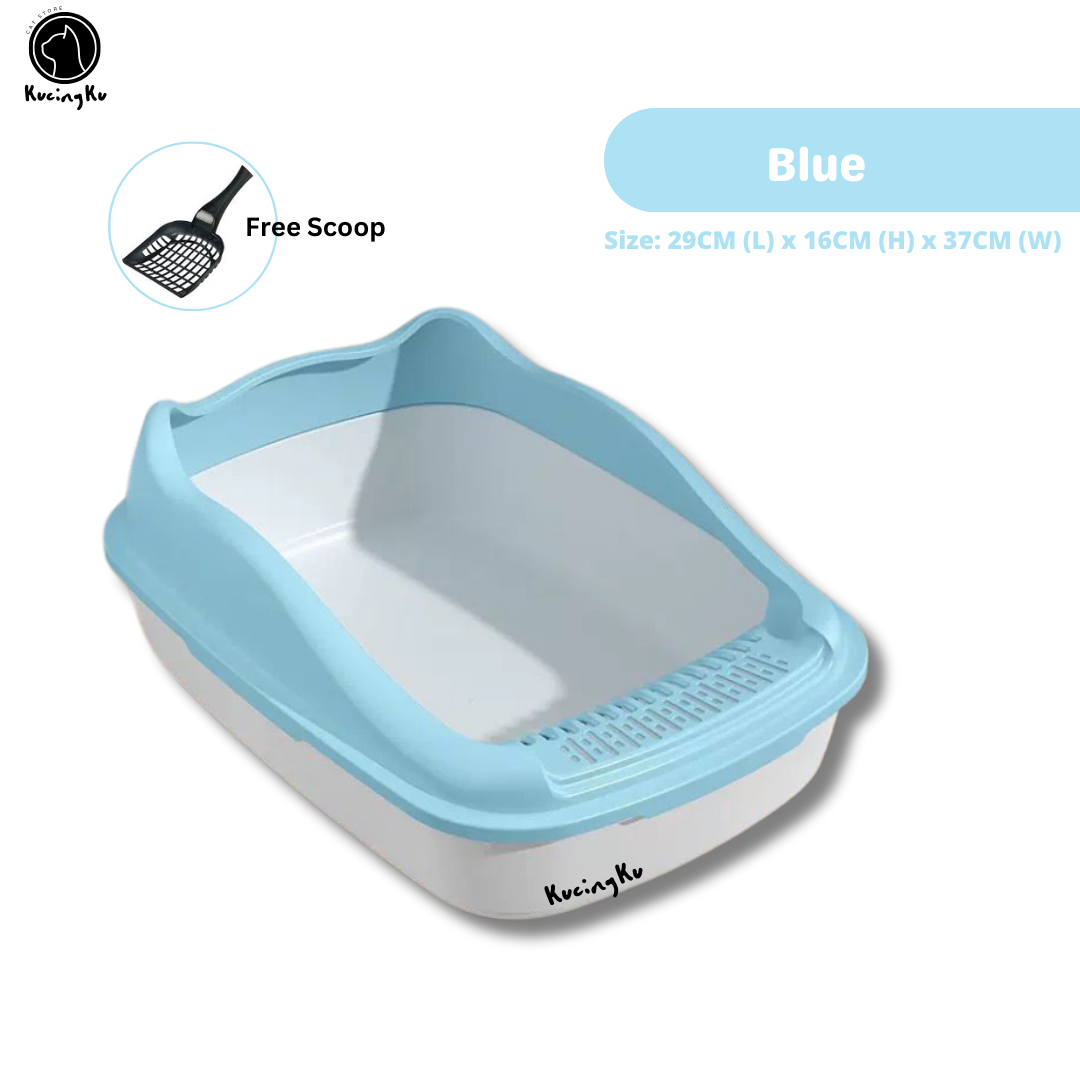 Open Cat Litter Box