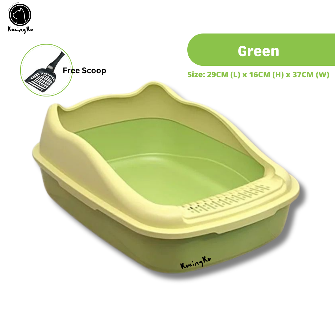 Open Cat Litter Box