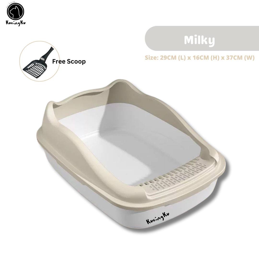 Open Cat Litter Box